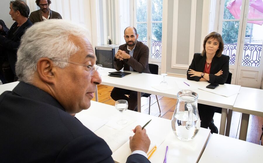 antónio costa e catarina martins
