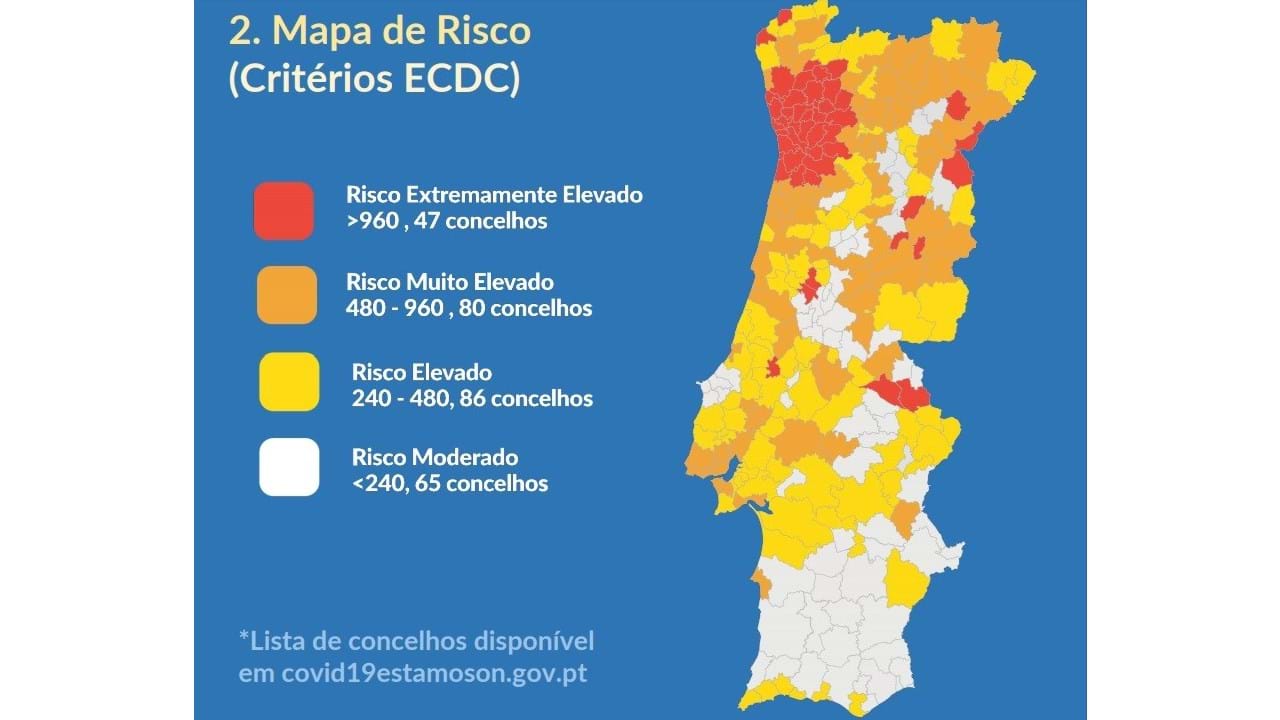 Mapa dos QZP com Concelhos Revisto