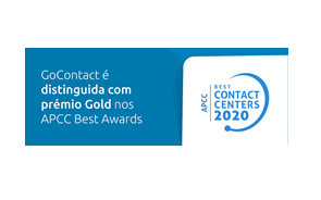 GoContact vence novamente o prémio Gold nos APCC Best Awards 2020