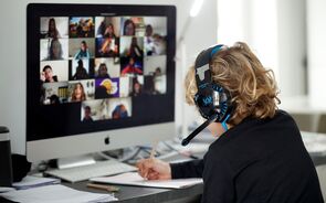 teletrabalho, trabalho remoto, em casa, à distância, videoconferencia