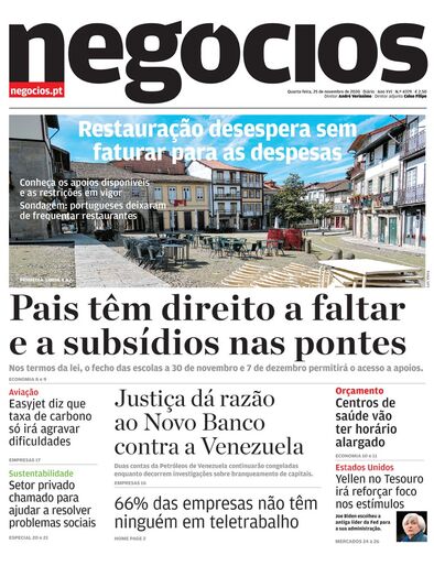 25 de novembro de 2020