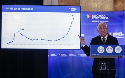 António Costa: Vai ser um fim de semana 'muito duro', mas é 'mal menor'