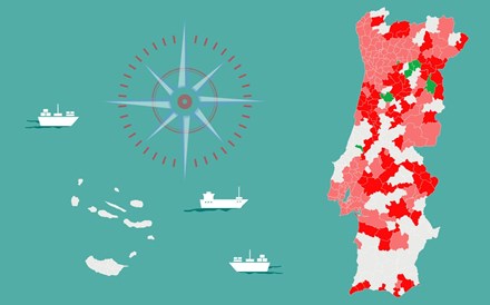 Em que situação está o seu concelho? Veja neste mapa se é um dos de risco