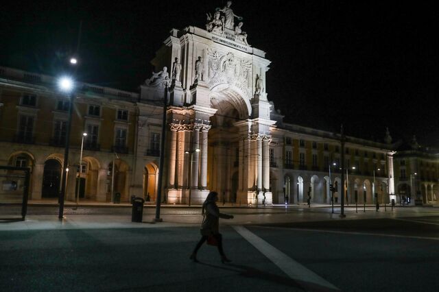 Lisboa quase sem vida na primeira noite de recolher obrigatório