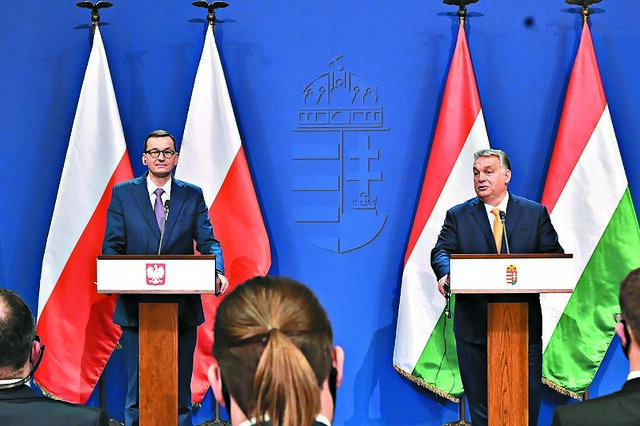 Hungria e Polónia confirmam veto a Bruxelas