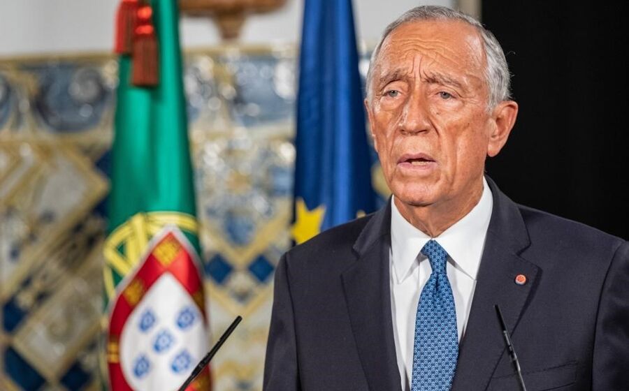 Marcelo fez declaração curta de cinco minutos e frisou que 84% do Parlamento apoia decisão