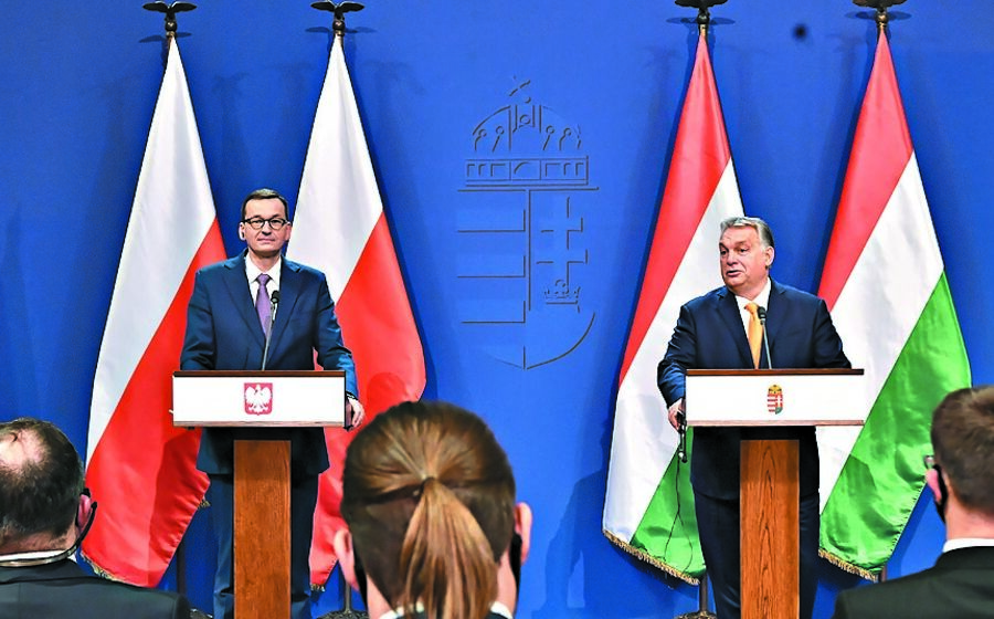 Mateusz Morawiecki e Viktor Orbán