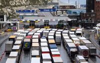camiões brexit canal mancha