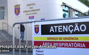 No Hospital Militar do Porto a “missão” nesta 2.ª vaga da covid-19 continua a ser “cuidar com dignidade”