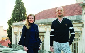 Mila Suharev e Nils Henning, cofundadores da Casafari.