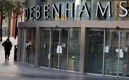 Debenhams em risco de insolvência pode deixar mais 12 mil sem emprego