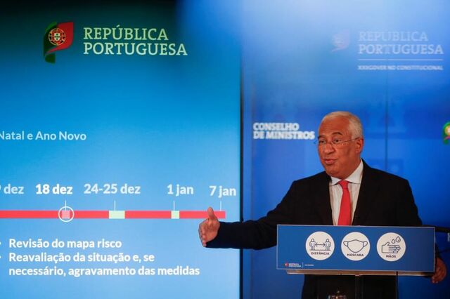 Circulação entre concelhos admitida no Natal. Governo não fixa limite de pessoas para a ceia