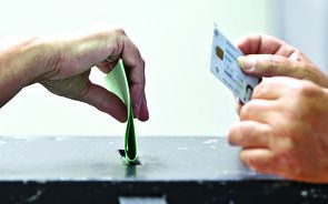 urnas voto eleições