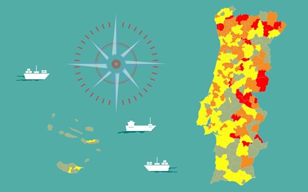 Pandemia melhora em 165 concelhos. Lisboa e Porto entre 16 municípios que saem dos piores escalões. Veja o mapa