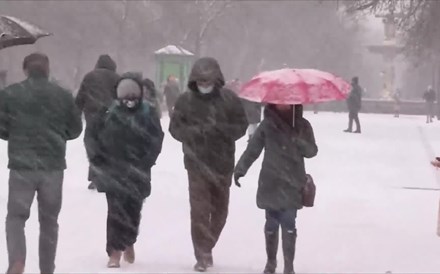 Madrid atravessa maior nevão do século