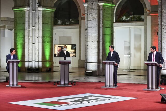 Marcelo participou no debate por videoconferência porque chefe de segurança está infetado