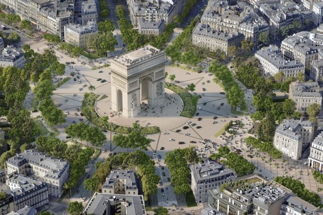 Paris investe 250 milhões para deixar a Champs Élysées mais verde