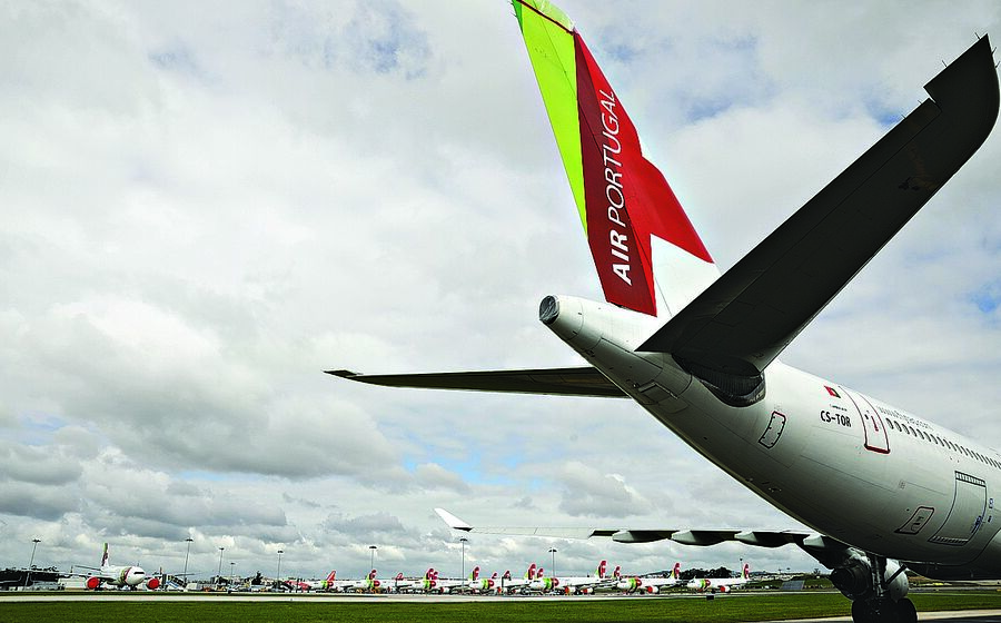 avião tap
