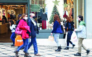 pessoas, comércio, compras, Natal
