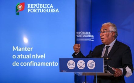 Costa: Confinamento deverá ser mantido durante o mês de março