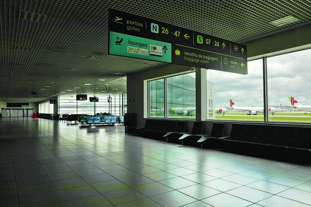Tráfego nos aeroportos continua a recuperar em junho mas fica 66% abaixo do pré-pandemia