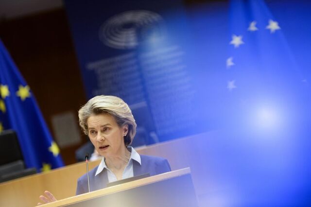 Von der Leyen promete 'consequências graves' para Bielorrússia por desvio de voo