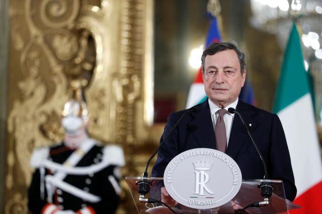 Mario Draghi aceitou ser primeiro-ministro e anunciou composição de governo de unidade nacional