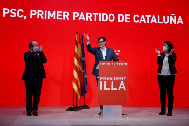 Independentistas reforçados na Catalunha apesar de Partido Socialista ser o mais votado