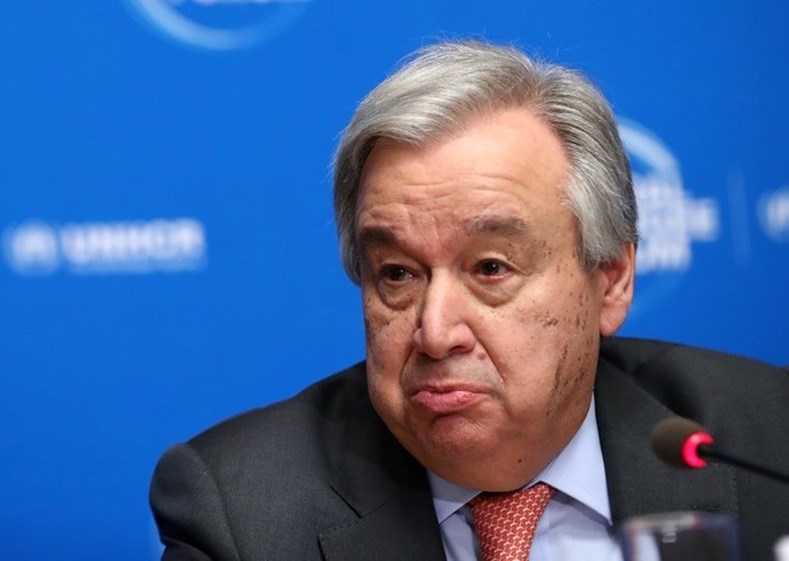 António Guterres chegou à liderança da ONU em outubro de 2016.