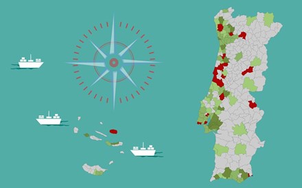 Mapa: Quanto vale o metro quadrado das casas no seu concelho