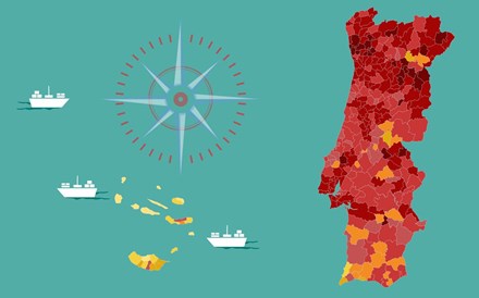 Em 27 concelhos mais de 10% da população foi infetada no 1.º ano da pandemia. Veja o que se passou no seu