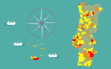 Portugal tem 80% dos concelhos abaixo da linha vermelha definida pelo Governo. Veja como está o seu