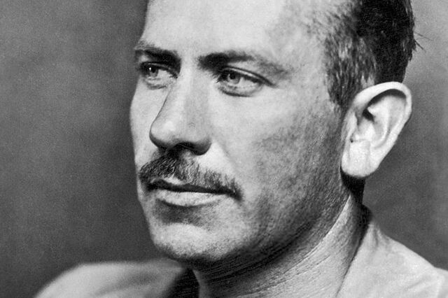 Steinbeck e amigos em busca de dinheiro e vinho tinto