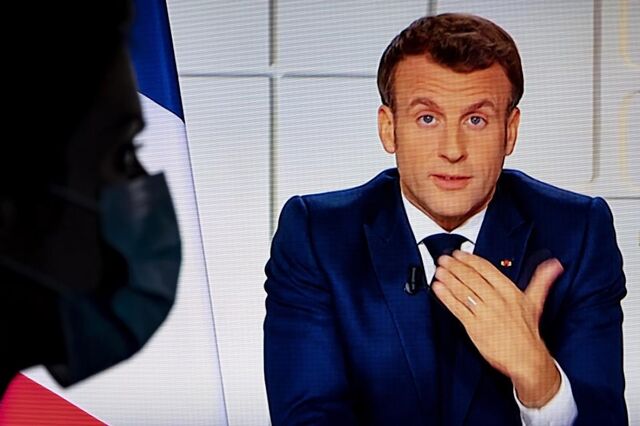 Macron revê em alta crescimento de França este ano. E anuncia vacinação obrigatória para trabalhadores da saúde