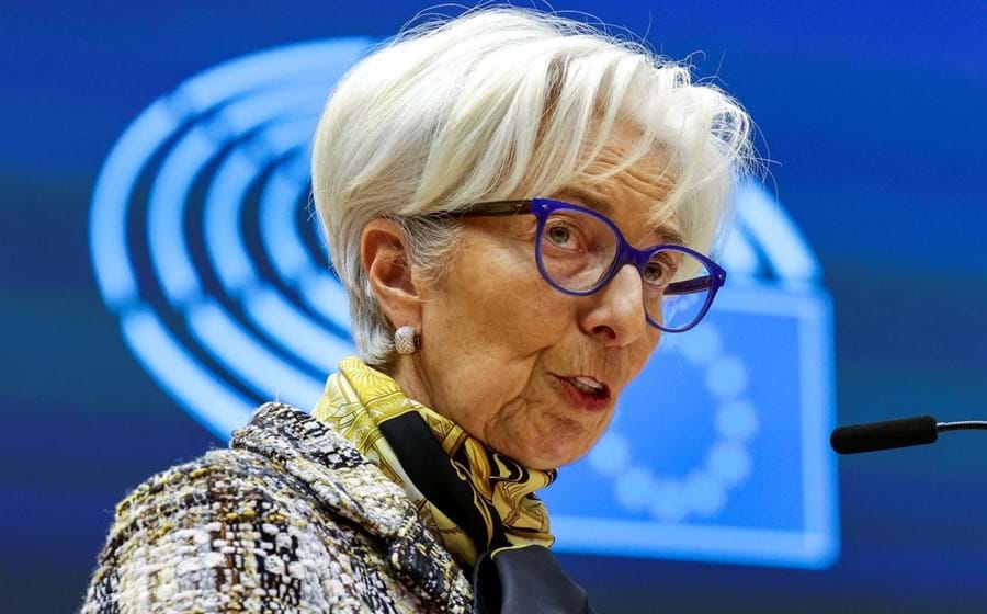 Christine Lagarde, presidente do BCE,         vai esta quinta-feira revelar novas perspetivas macroeconómicas, nomeadamente para a inflação.