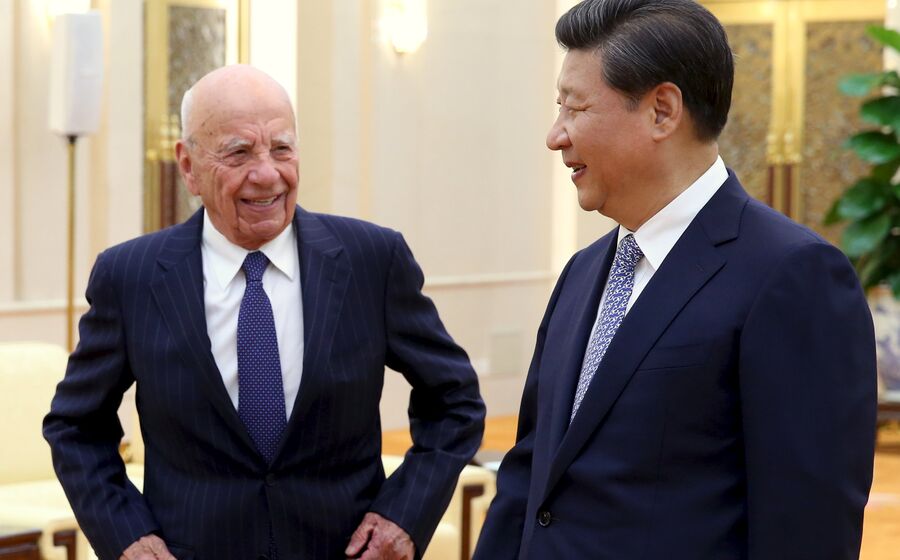 rupert murdoch, xi jinping