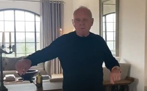 A forma inesperada como Anthony Hopkins celebrou o Óscar