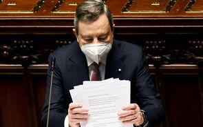 mario Draghi parlamento italia