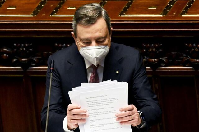 Draghi avisa que 'destino' e 'credibilidade' de Itália se jogam no plano de recuperação