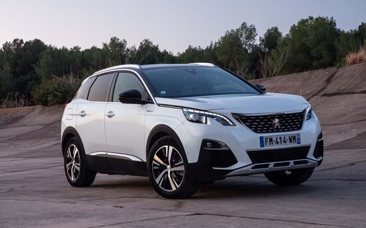 10 - Peugeot 3008