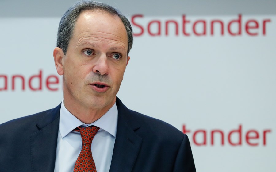 Pedro Castro Almeida, presidente executivo do Santander em Portugal.