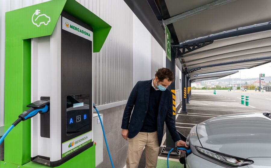 mercadona, iberdrola, carregamento elétrico