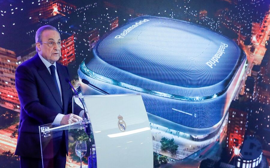 Florentino Pérez, presidente do Real Madrid