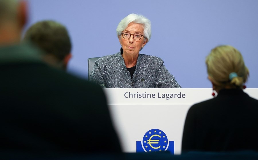 Christine Lagarde, presidente do Banco Central Europeu, defendeu que a subida    dos preços é apenas temporária e que não há motivos para alarme.