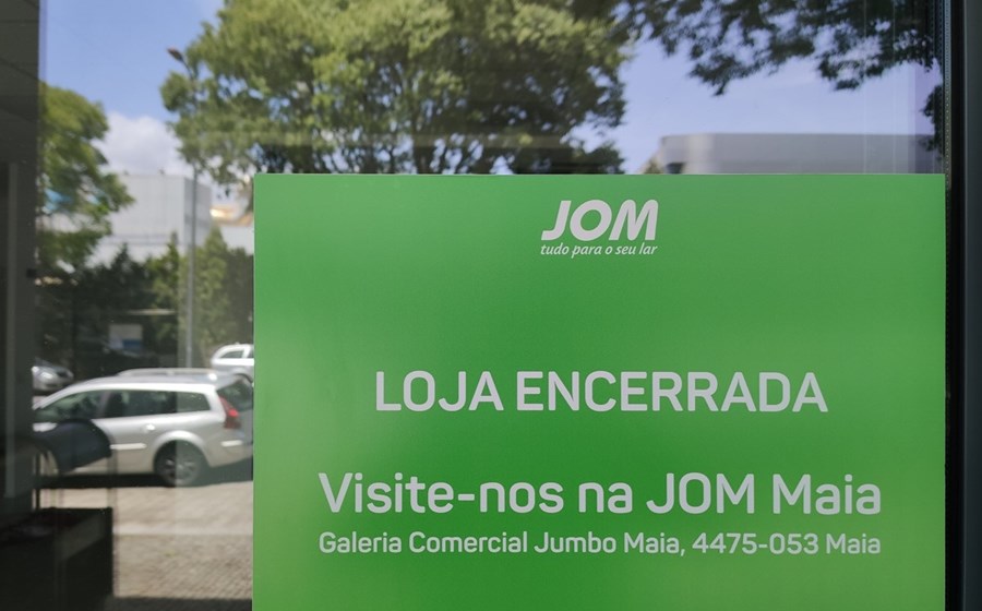Aberta em novembro de 2019, a loja portuense da JOM fechou.