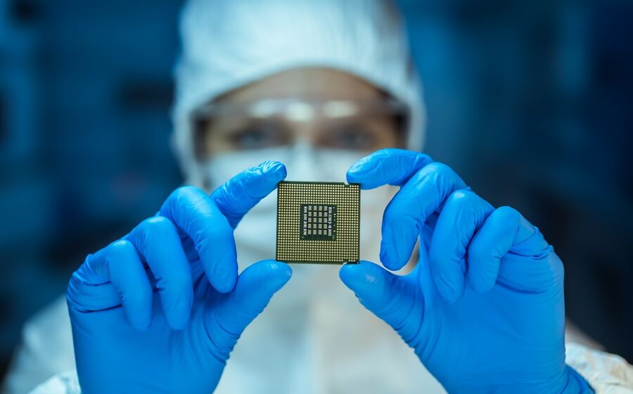 investigação, ciencia, chip
