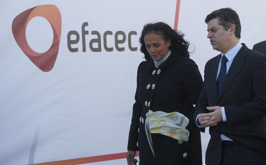 Efacec, Isabel dos Santos, caldeira cabral