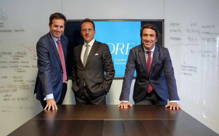 Martim Avillez de Figueiredo, Nuno Fernandes Thomaz e Pedro Araújo e Sá, 'senior partners' da Core Capital