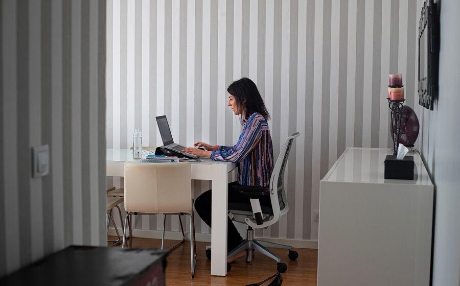 teletrabalho, trabalho remoto, em casa, à distância