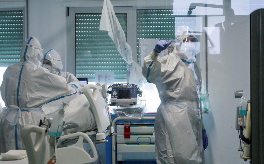 covid, virus, hospital, internamento
